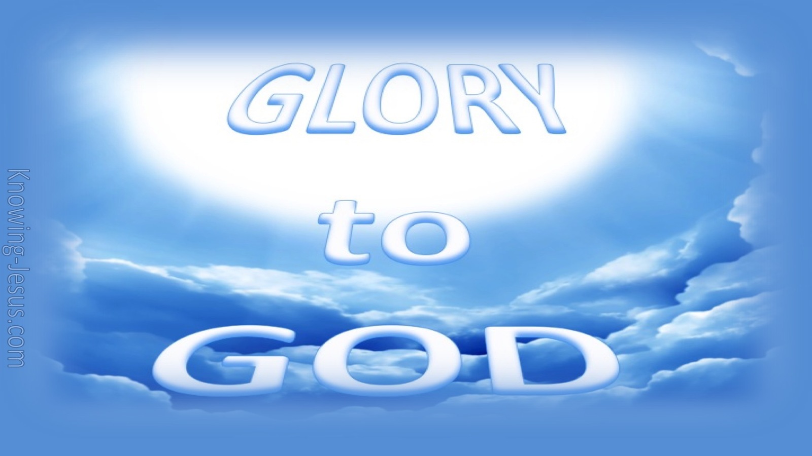 Luke 2:14 The Greater Glory (devotional)03:02 (blue)